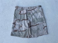 Image 1 of 90s DESERT CAMO CARGO SHORTS / SIZE 32