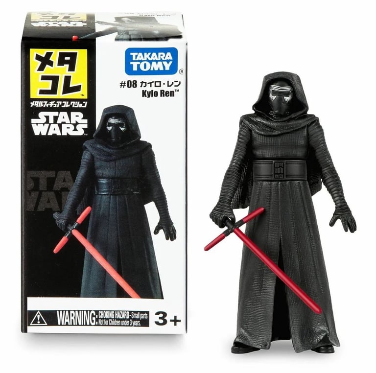 Star Wars Kylo Ren 08 Mini Action Figure Takara Tomy Metacolle