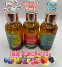Image 2 of Guava & Passion Fruit, Apricot & Peach & Pear Berry yoni oil Trio