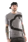 Image of BHG Grey and Black Buy a Heart Give a Heart T-Shirt