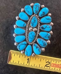 Image 3 of Oval Vintage Pin and pendant (nickel) 