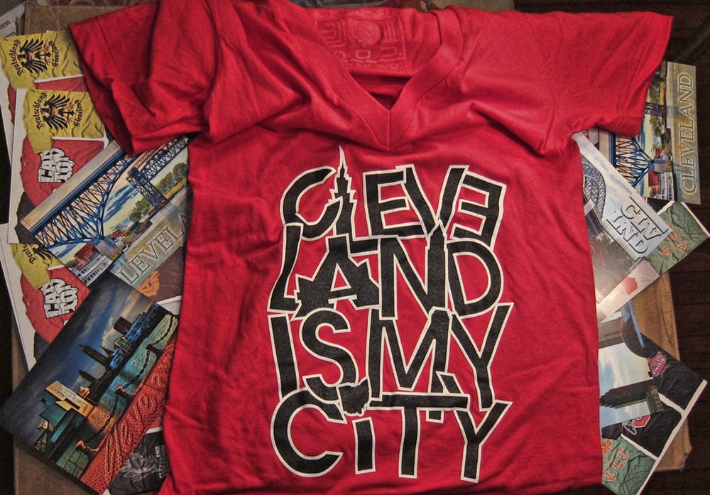 Image of Cleveland is my City Red