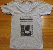 Image of Why Lie I Need Love (heather grey v-neck t-shirt)
