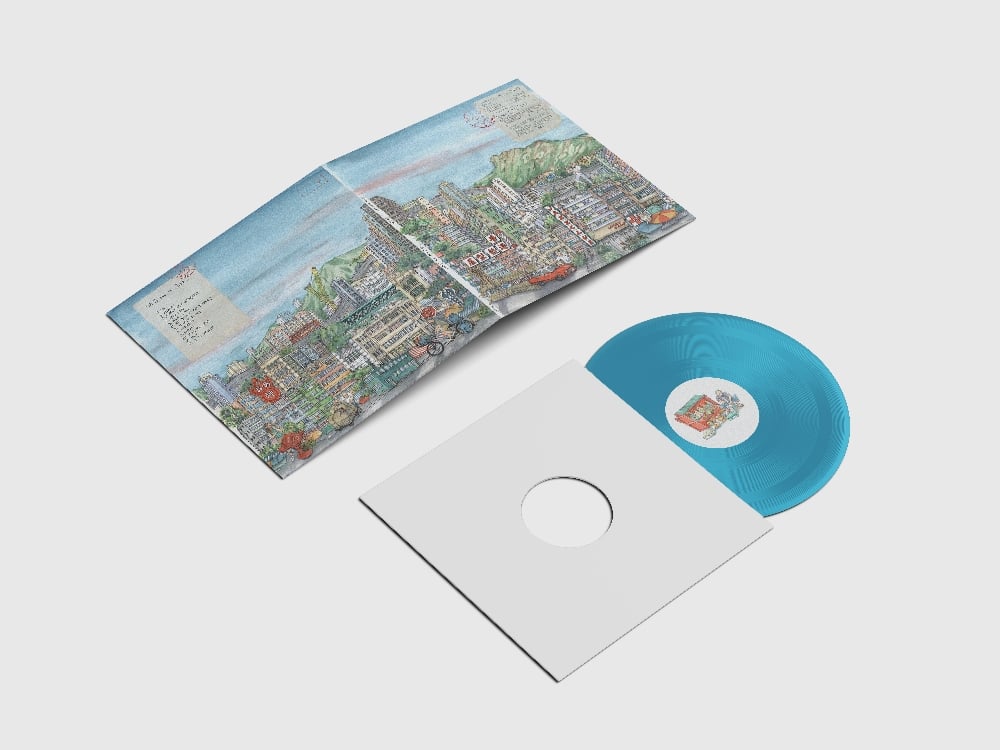 Image of Jig Magger/JFTD - All I see is Jazz... (Blue Clear LP Limited Edition GATEFOLD 180g)