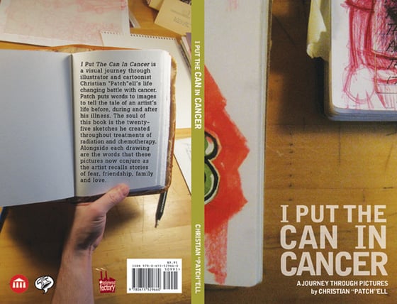 Image of “I Put the Can in Cancer: A Journey Through Pictures” by Christian “Patch” Patchell