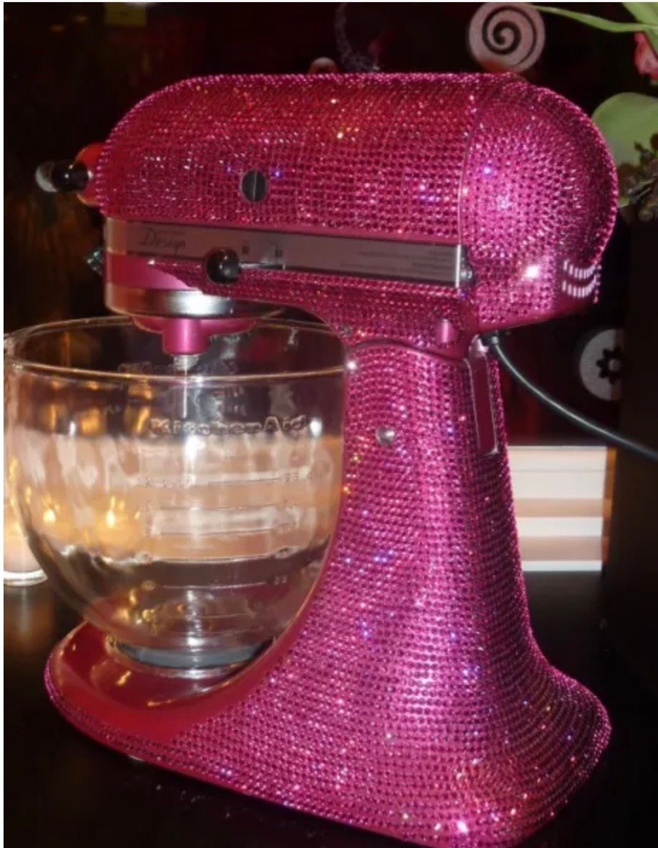 Image of Bling cake stand mixer