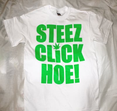Image of STEEZ CLICK HOE! (green)