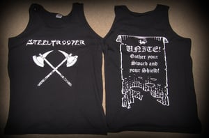 Image of Steeltrooper "Night Prowler" Vest/T-shirt + FREE WRISTBAND!