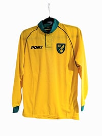 Image 1 of Norwich City 1997-99 Home Football Shirt L/S