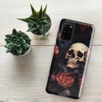 Image 15 of Goth Inspired Baroque Style Painting Skull and Flowers Tough case for Samsung®