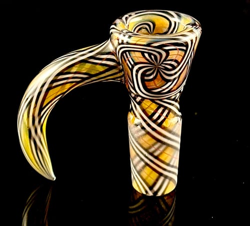 Image of Caramel Plaid 14mm Slide