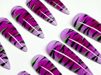 Image 2 of Catwalk Press-On Nails Size Medium 