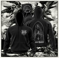 Domina Sancta Mortis Zipper Hoodie 