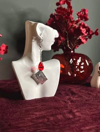 Image 2 of ‘Cassette tape’ earrings 