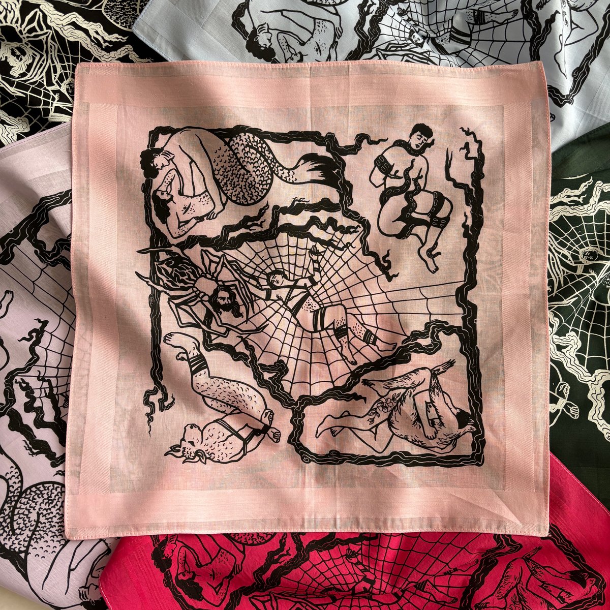 Image of Monster/Mythology Flagging Hanky