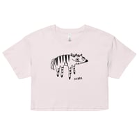 Image 4 of Women’s crop top zebra 