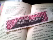 Image of Read More Books - Cross Stitch Bookmark Chart