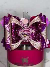 Image 14 of  Cheshire Cat Alice in Wonderland inspired Tumbler Accessorie Set