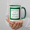 Peaceful Patio Garden Mug - Green