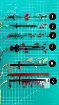 Image 4 of Stabby Sword Bookmarks
