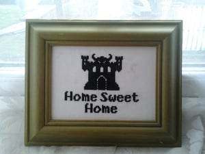 Image of Home Sweet Home? Cross Stitch Pattern PDF