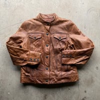 Image 1 of GAP LEATHER JACKET