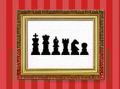Image of Chess Pieces - Cross stitch Pattern PDF
