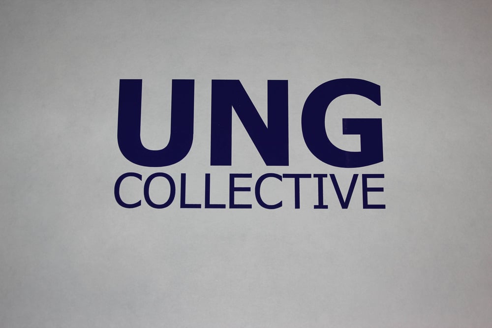 Image of Purple Block Letter Vinyl