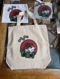 Image 3 of Cowboy Possum!!! Tote Bag