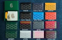 Goyard Card holders