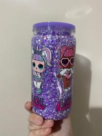 Image 2 of lol doll acrylic can snowglobe