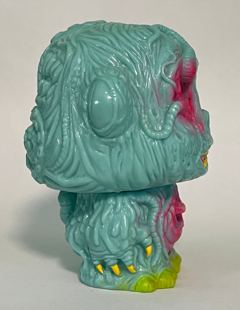 Zom vinyl figure and embroidered patch