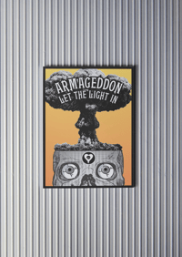 Image 2 of Alkaline Trio - Armageddon 11x17 inch high quality art prints