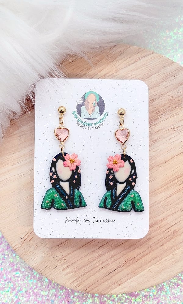 Image of Warrior Princess Earrings 