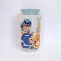 Image 2 of [Preorder] Surfing Pikachu 2.0 Glass Can Cup