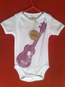 Image of Ukulele Baby Onesie