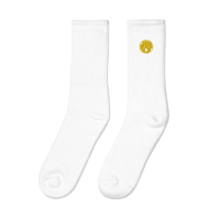 Image 3 of NWP Embroidered Crew Socks