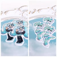 Hatsune Miku and Jenny Stickers