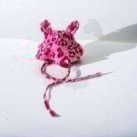 Image 1 of Beach Babe Hat Pink Leopard