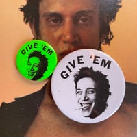 GIVE 'EM HELL  BADGE