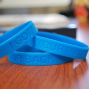 Image of The Sobering Truth--"I Got Your Back" Wristband