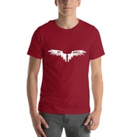 Image 9 of Unisex t-shirt my angel white wings 