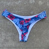 SCRUNCH ALLISUN BOTTOMS: BEACH BLUES X WHITE 