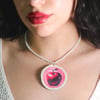 Opal Apple Necklace