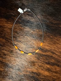 Image 2 of Orange Spiny Choker 
