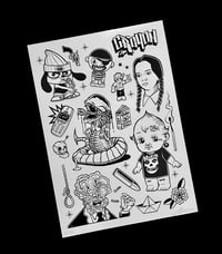 Image 1 of Tattoo Flash A3 Poster 