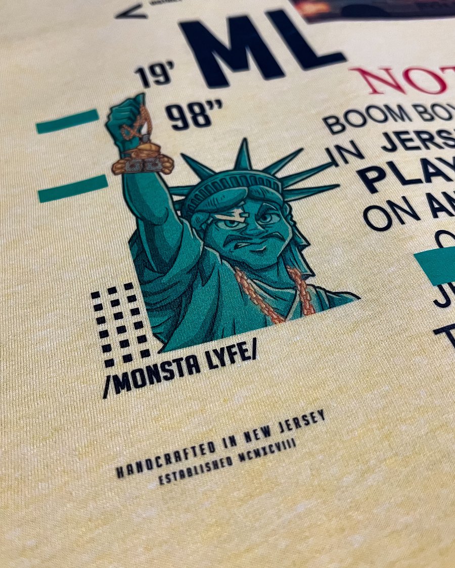 Image of 2023 Monsta Lyfe “Banana Cream” T-Shirts