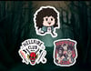 Horror Club Stickers 