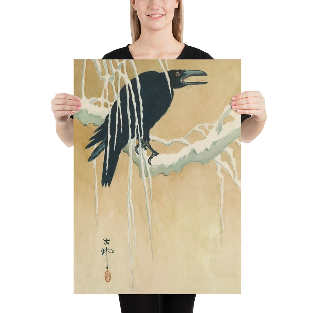 Yuki yanagi ni karasu - Blackbird - Poster