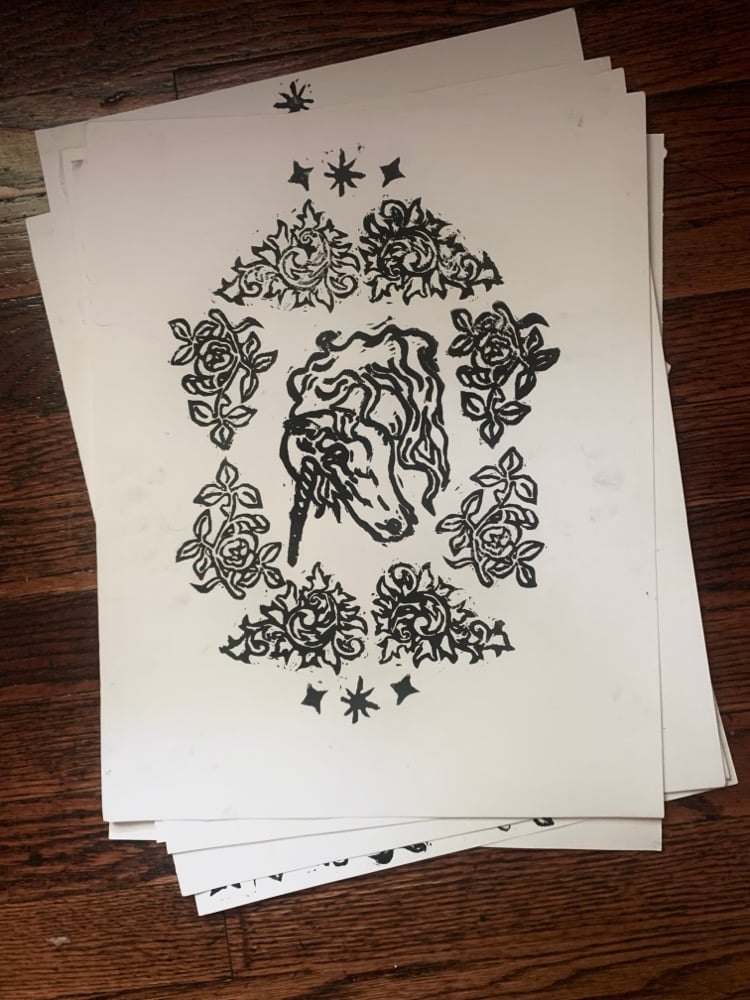 Image of Unicorn Print